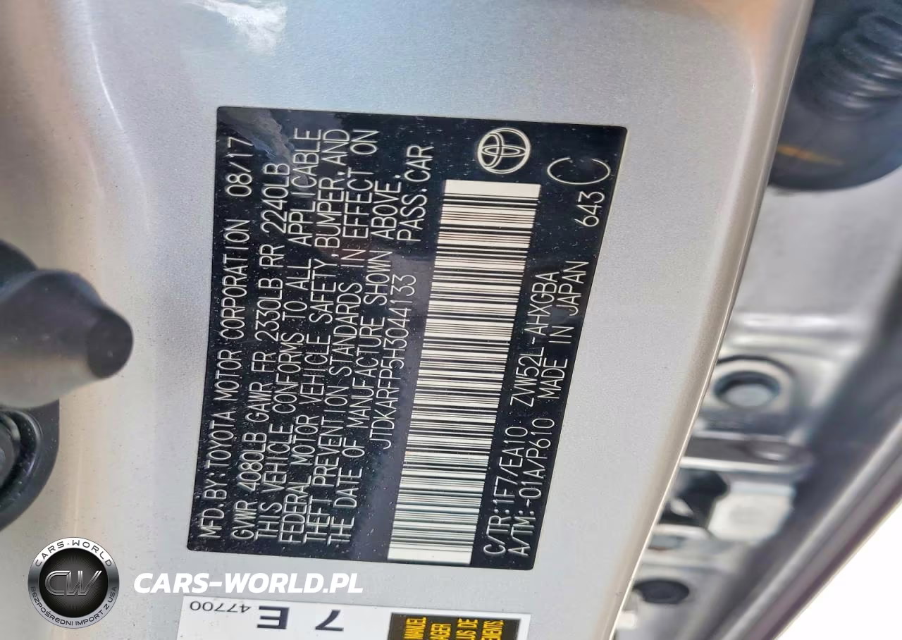 2017 Toyota Prius Prime Plus VIN:JTDKARFP5H3044133 - 14