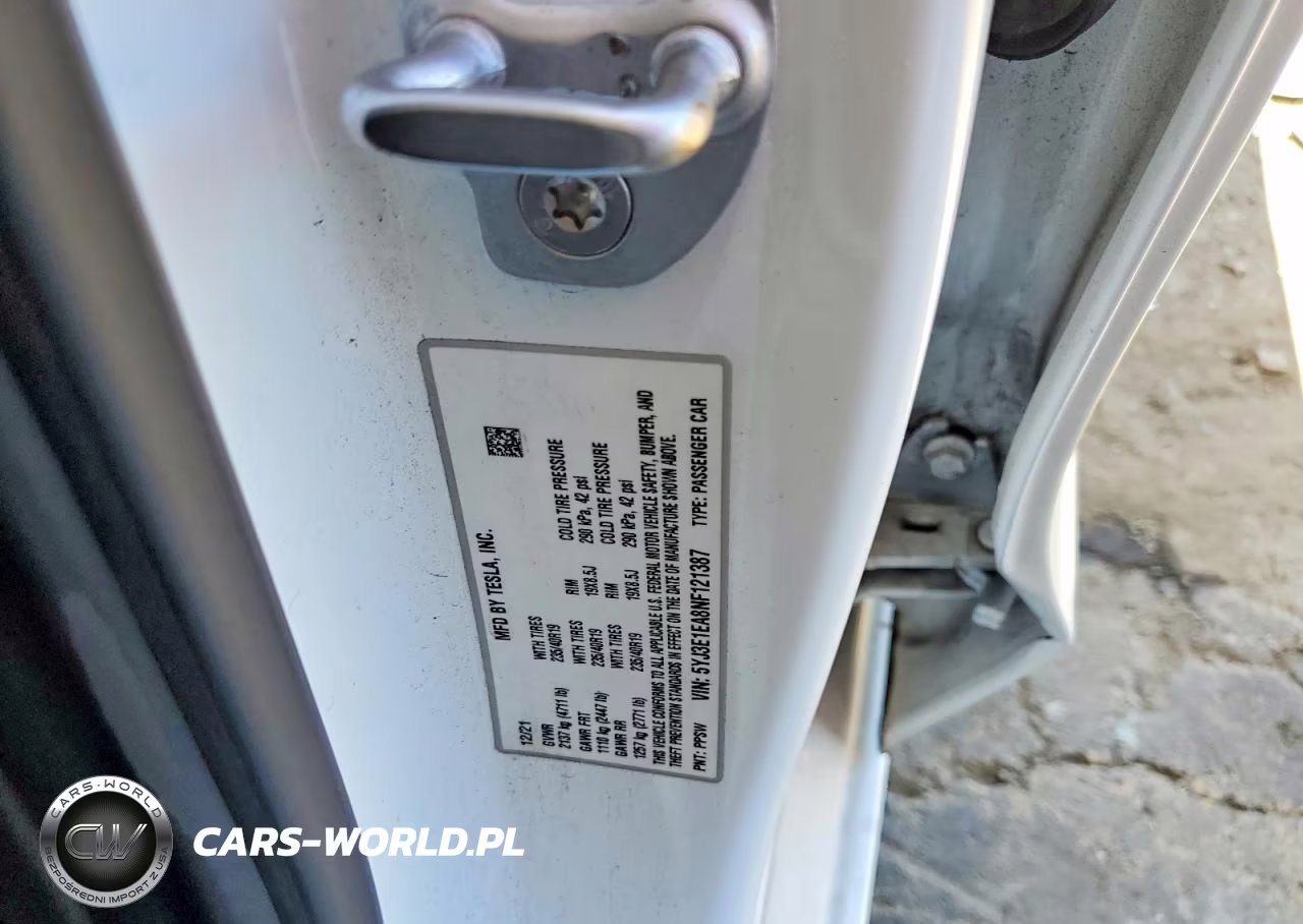 2022 Tesla Model 3 VIN:5YJ3E1EA8NF121387 - 12