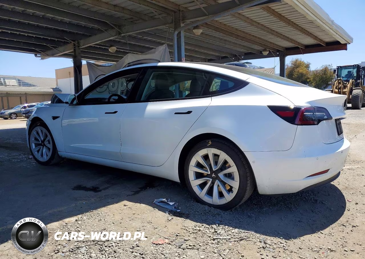 2022 Tesla Model 3 VIN:5YJ3E1EA8NF121387 - 2