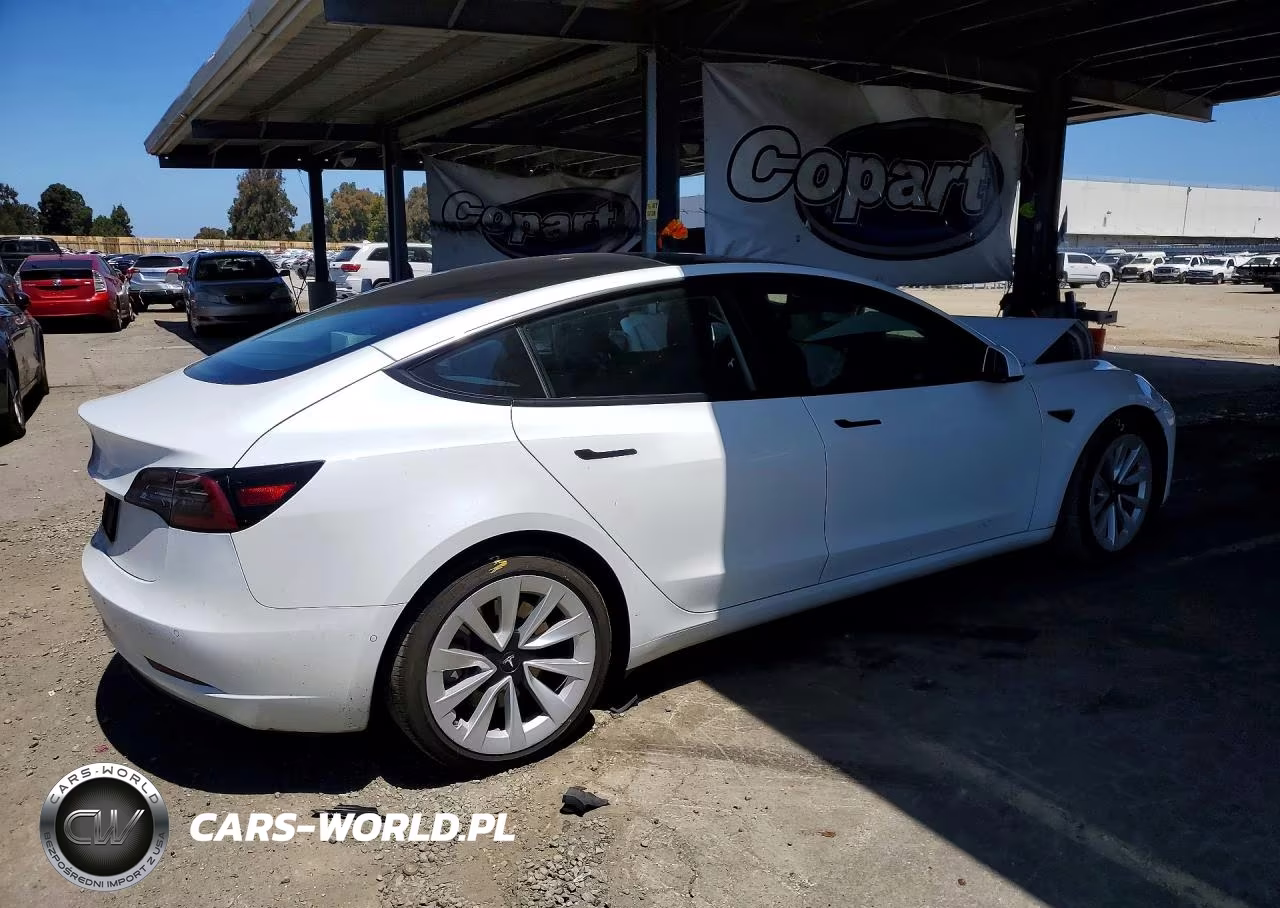 2022 Tesla Model 3 VIN:5YJ3E1EA8NF121387 - 3