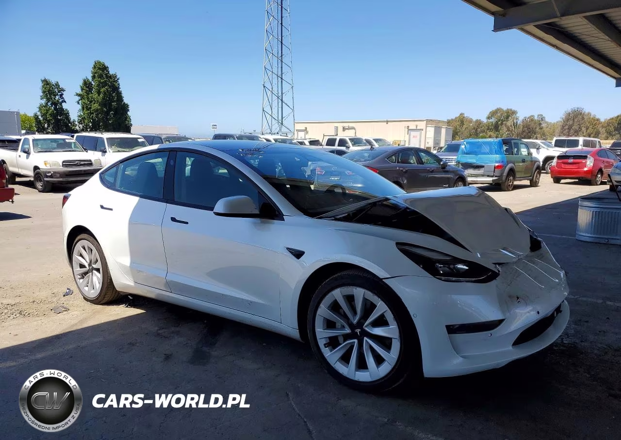 2022 Tesla Model 3 VIN:5YJ3E1EA8NF121387 - 4