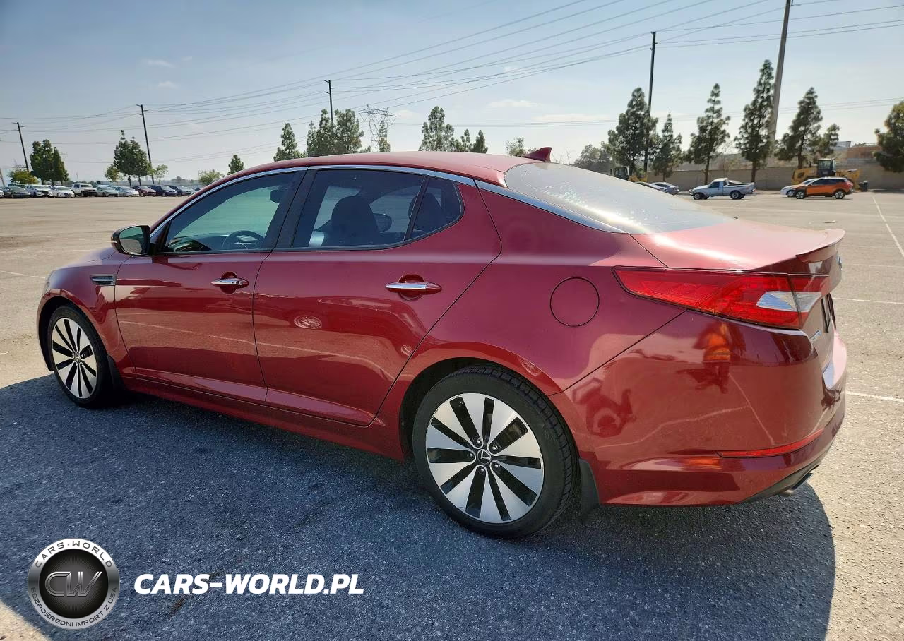 2012 Kia Optima Sx VIN:5XXGR4A68CG071786 - 2