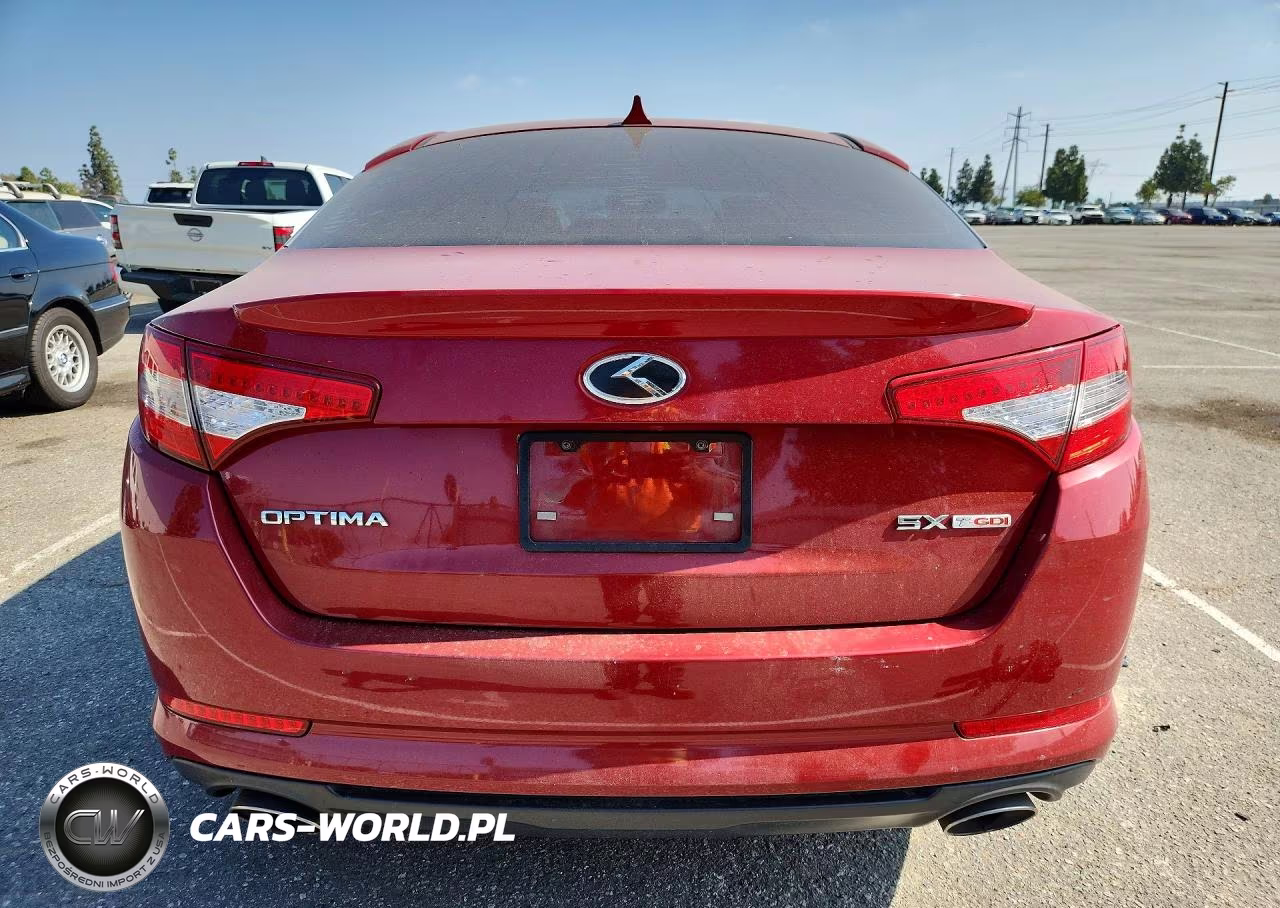 2012 Kia Optima Sx VIN:5XXGR4A68CG071786 - 6