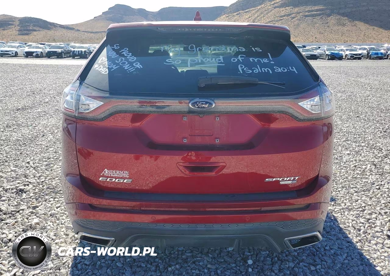 2017 Ford Edge Sport VIN:2FMPK4AP5HBC16475 - 6