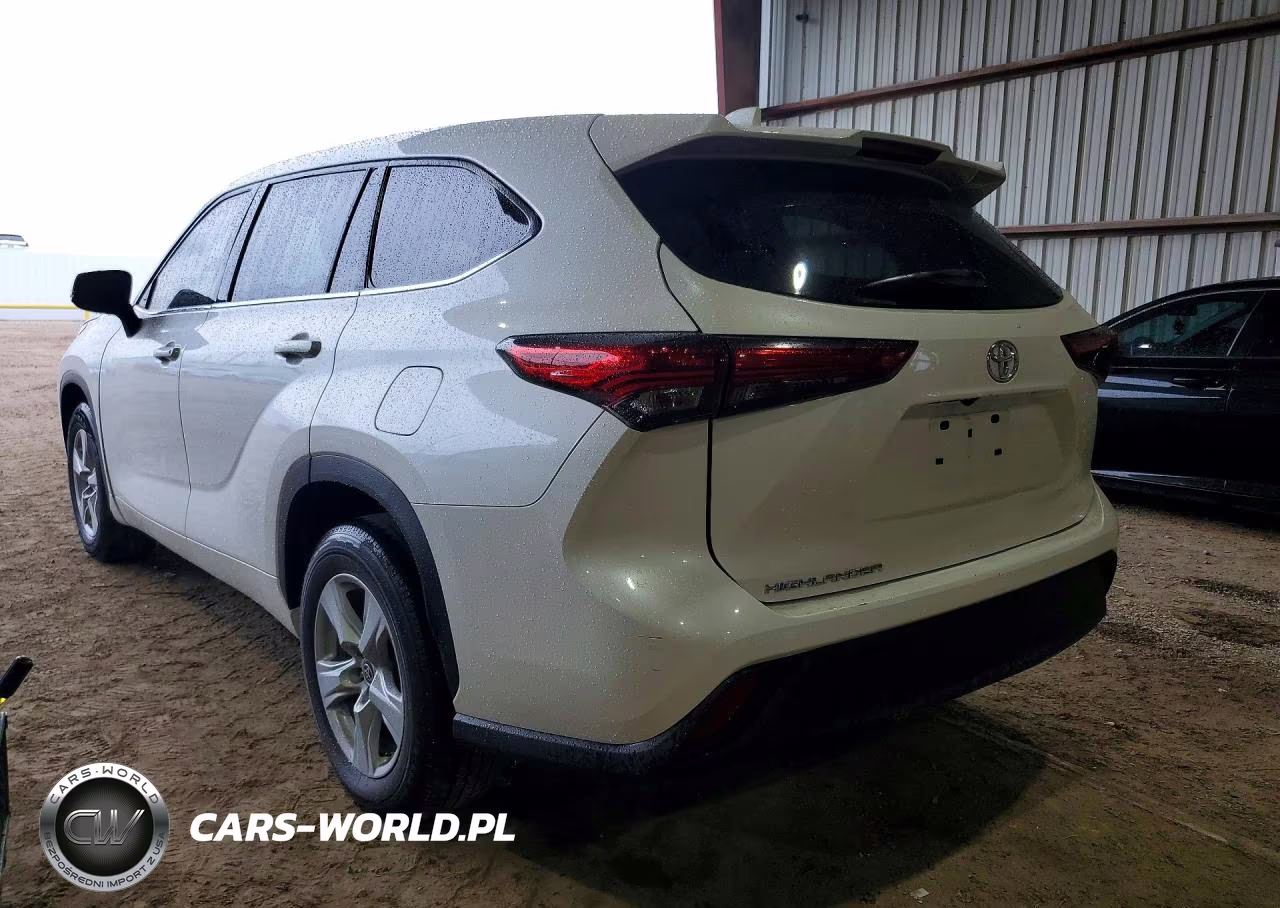 2021 Toyota Highlander L VIN:5TDCZRAH6MS058483 - 2