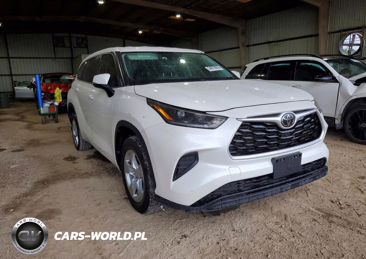 2021 Toyota Highlander L VIN:5TDCZRAH6MS058483 - 4