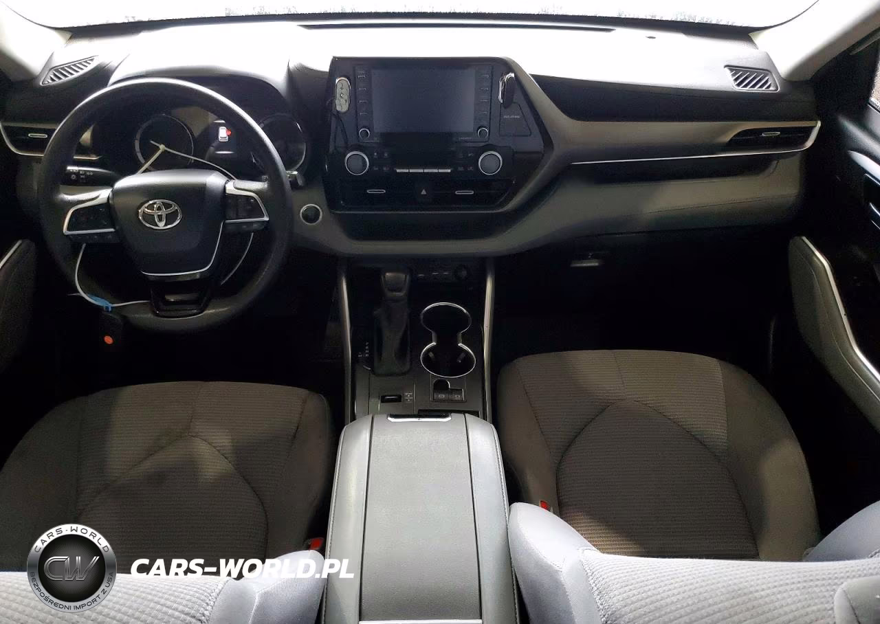 2021 Toyota Highlander L VIN:5TDCZRAH6MS058483 - 8