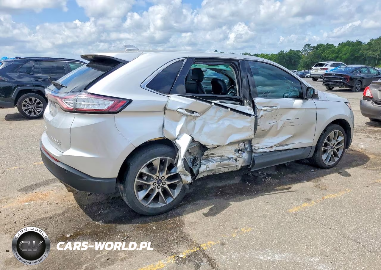 2015 Ford Edge Titanium VIN:2FMTK3K95FBC37302 - 3