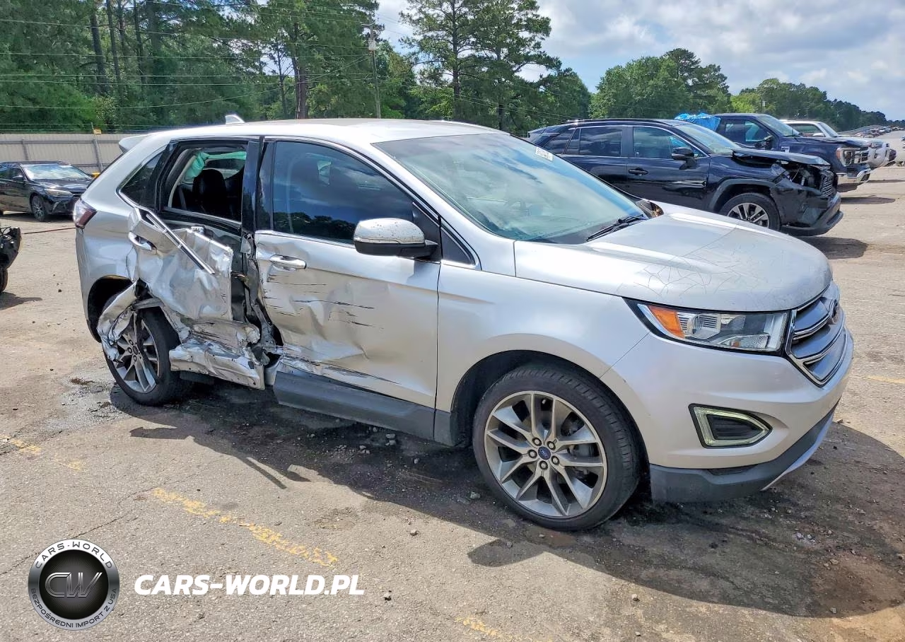 2015 Ford Edge Titanium VIN:2FMTK3K95FBC37302 - 4
