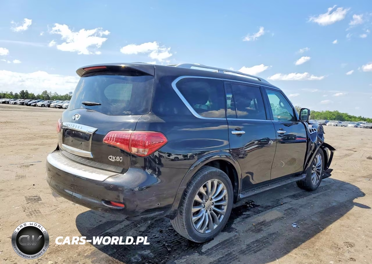 2017 Infiniti Qx80 Base VIN:JN8AZ2NE2H9159771 - 3