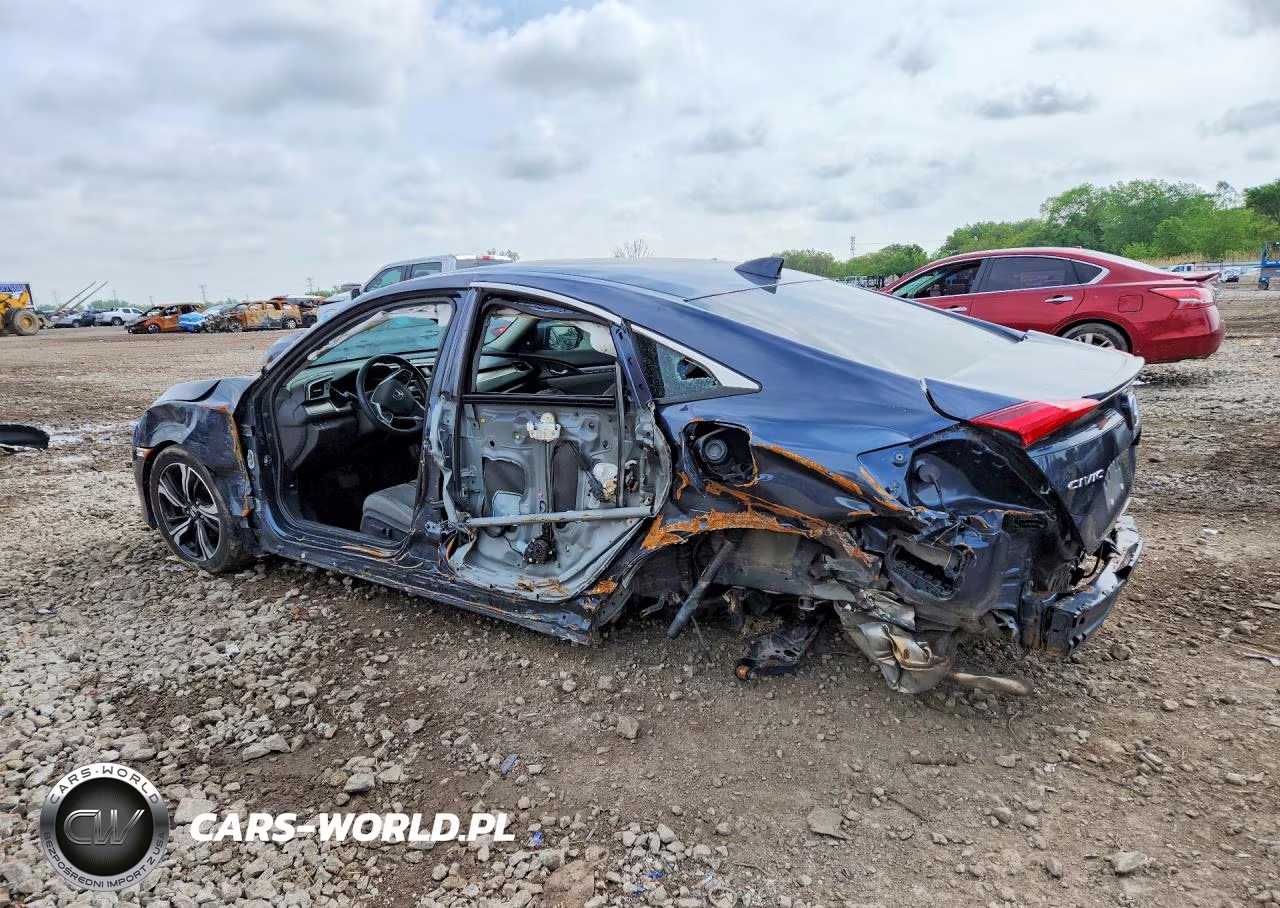 2018 Honda Civic Touring VIN:JHMFC1F99JX011972 - 2