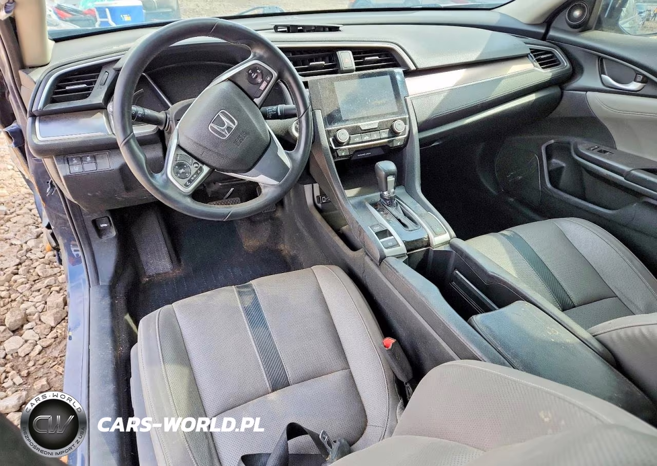 2018 Honda Civic Touring VIN:JHMFC1F99JX011972 - 8