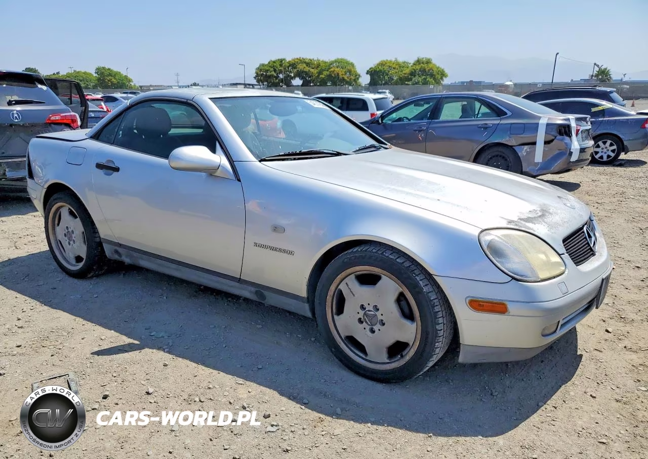 1999 Mercedes-Benz Slk 230 Kompressor VIN:WDBKK47F2XF129271 - 4