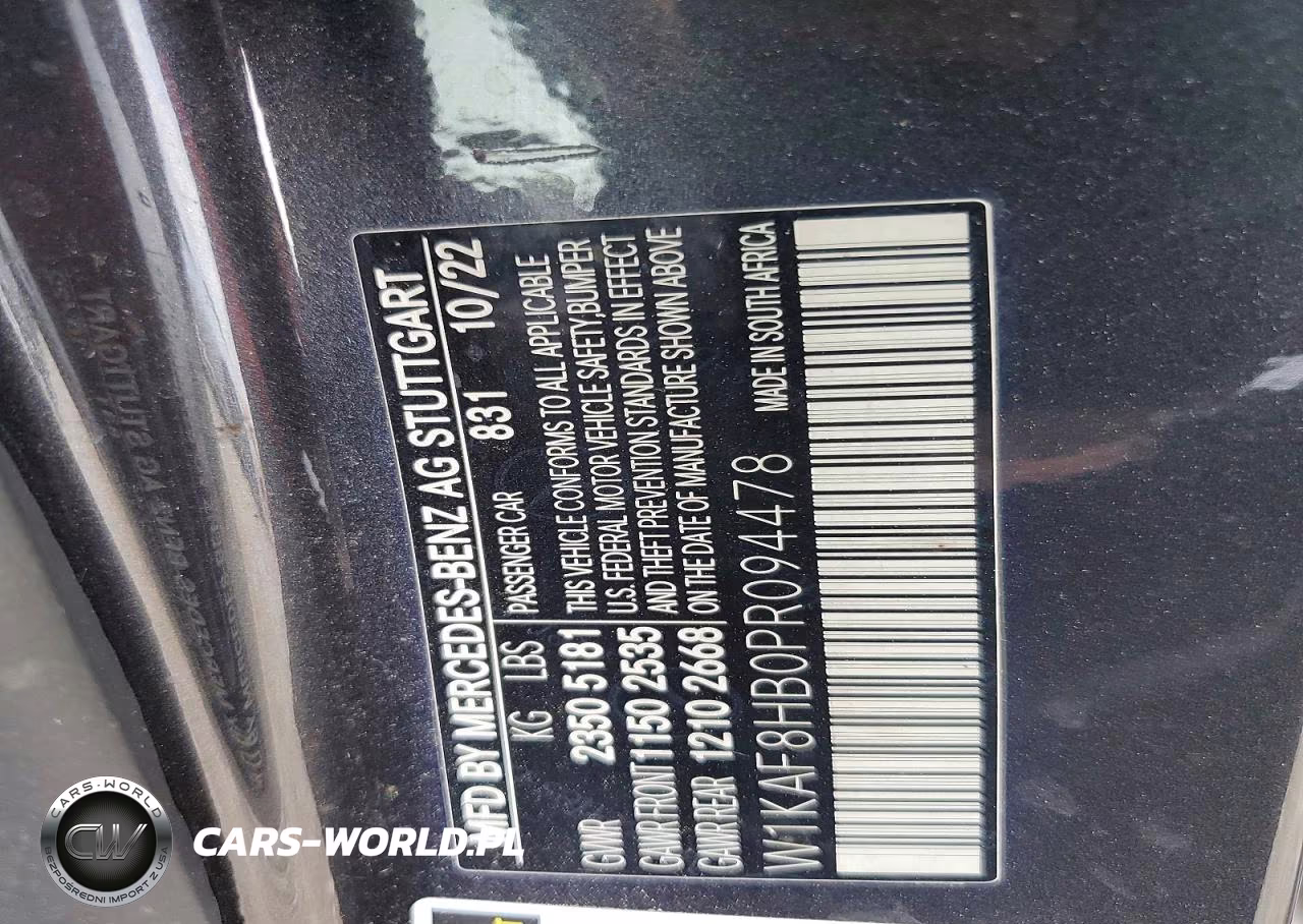 2023 Mercedes-Benz C 43 Amg VIN:W1KAF8HB0PR094478 - 12