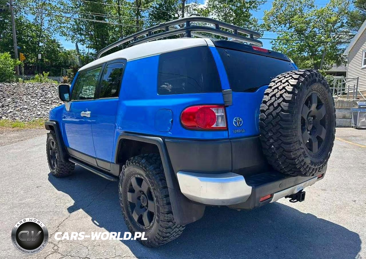 2007 Toyota Fj Cruiser Base VIN:JTEBU11F870036224 - 2