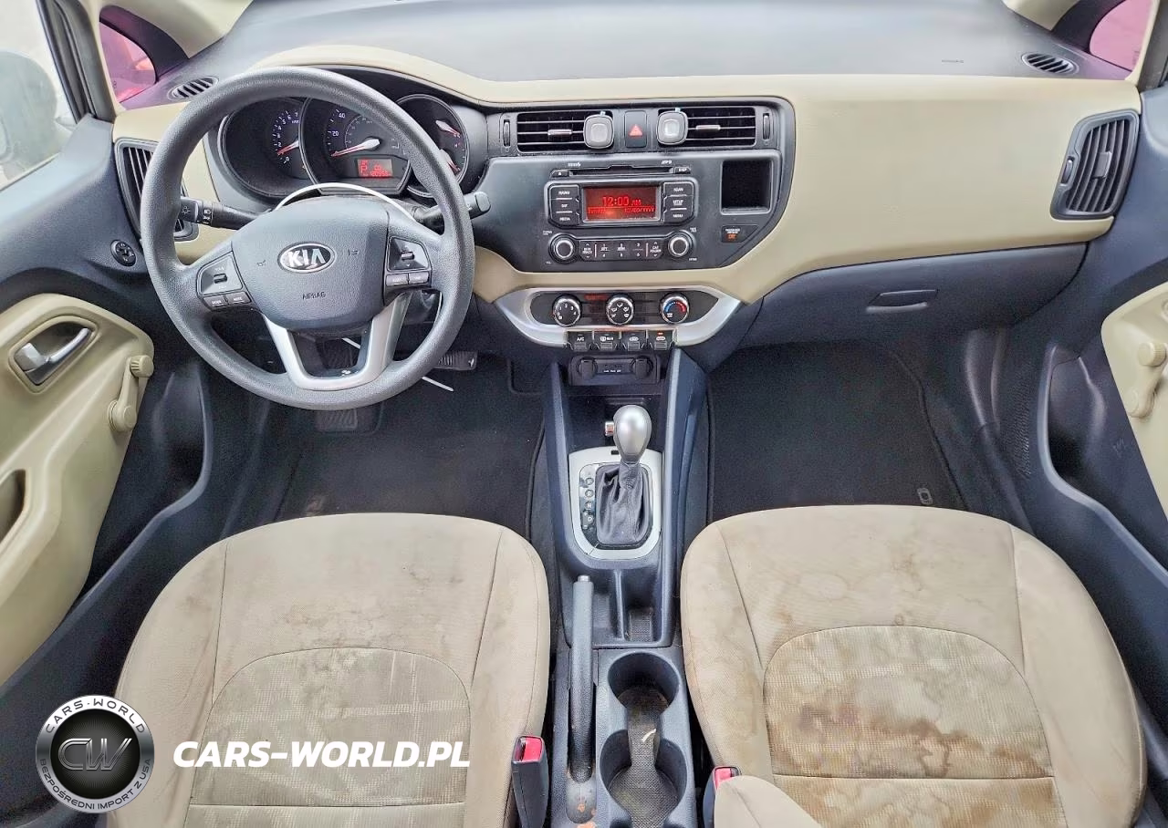 2015 Kia Rio Lx VIN:KNADM4A39F6427007 - 8