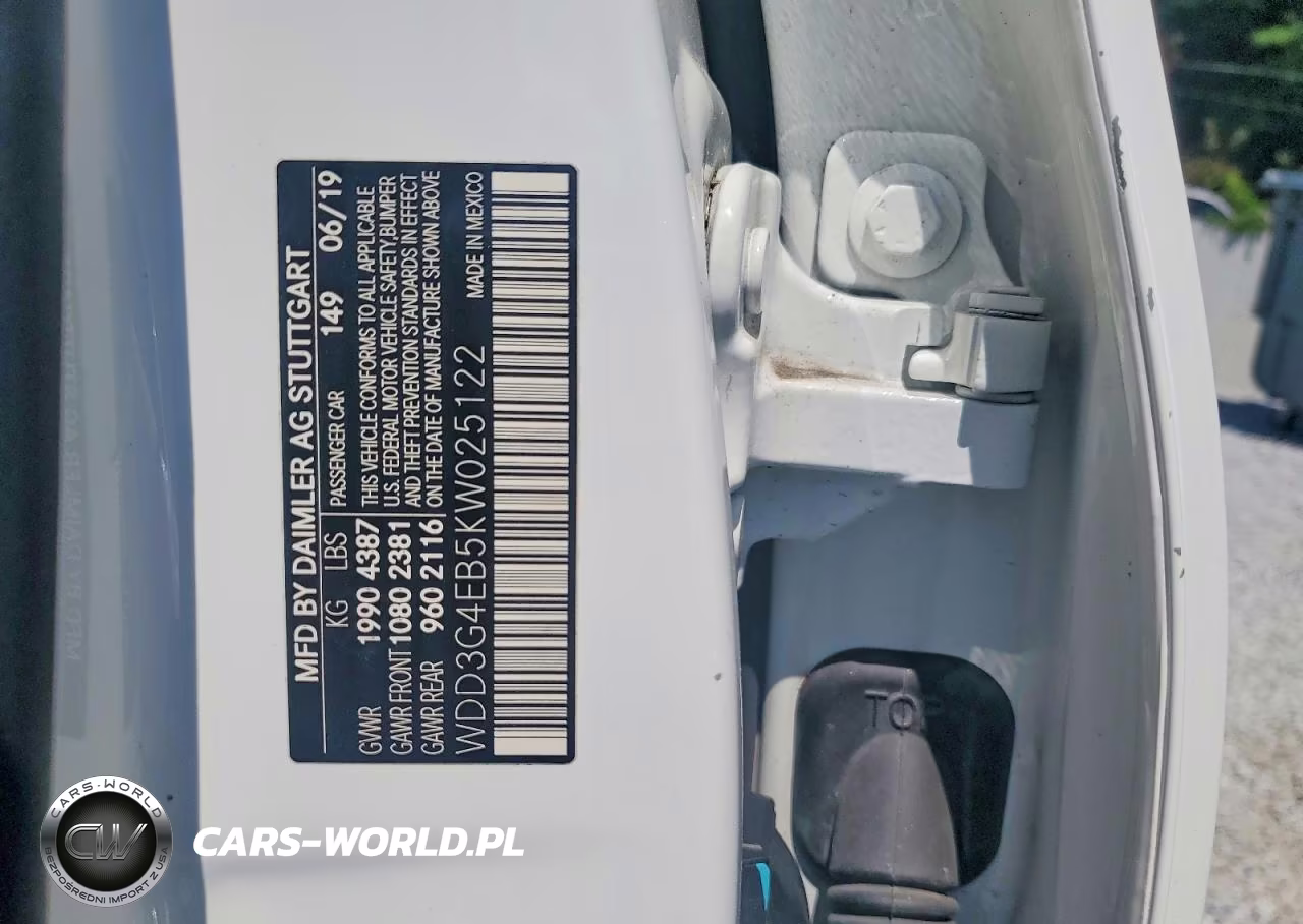 2019 Mercedes-Benz A 220 VIN:WDD3G4EB5KW025122 - 12