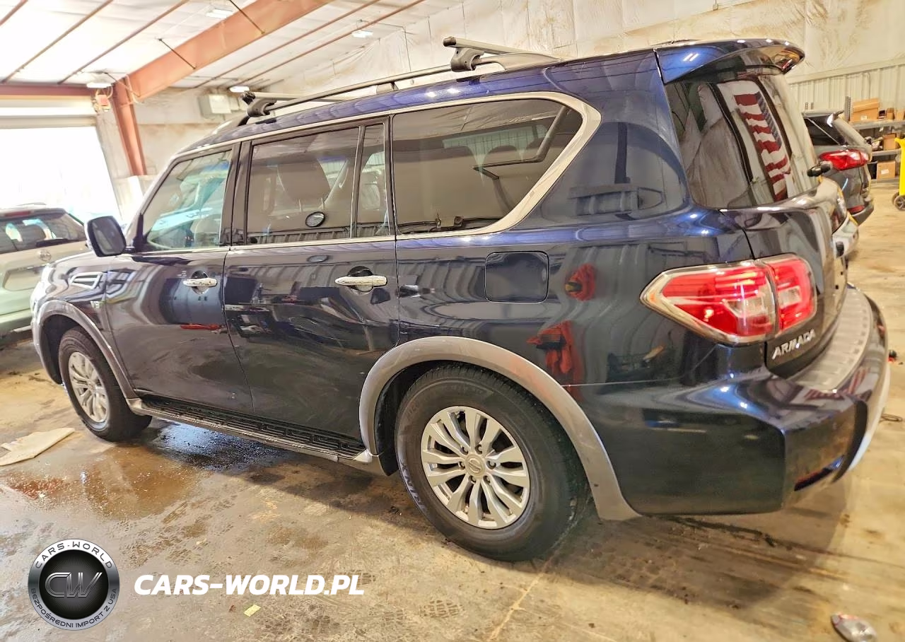 2017 Nissan Armada Sv VIN:JN8AY2NC8H9501161 - 2