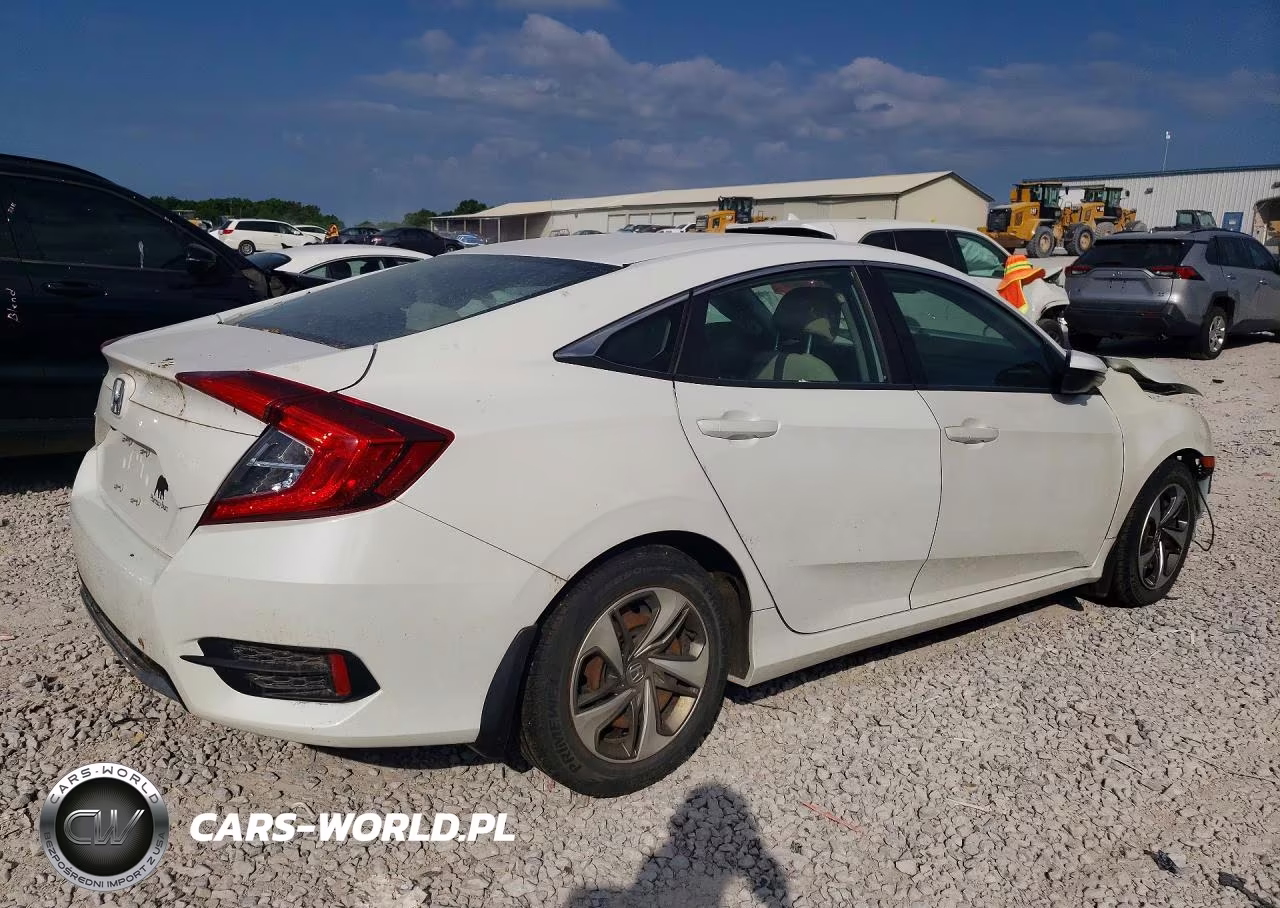 2019 Honda Civic Lx VIN:2HGFC2F67KH559490 - 3