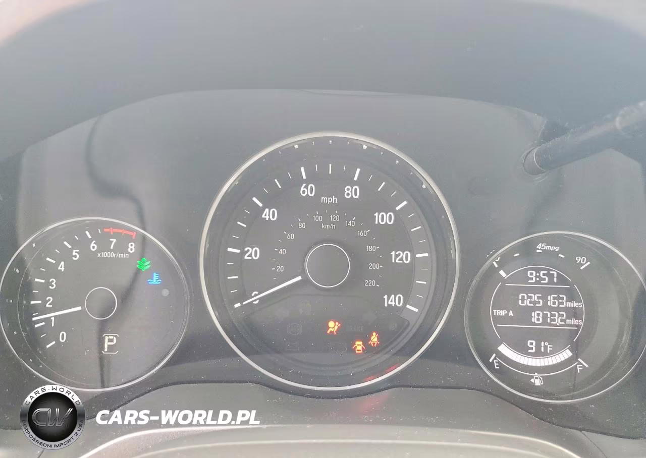 2017 Honda Hr-V Lx VIN:3CZRU5H31HM717078 - 9