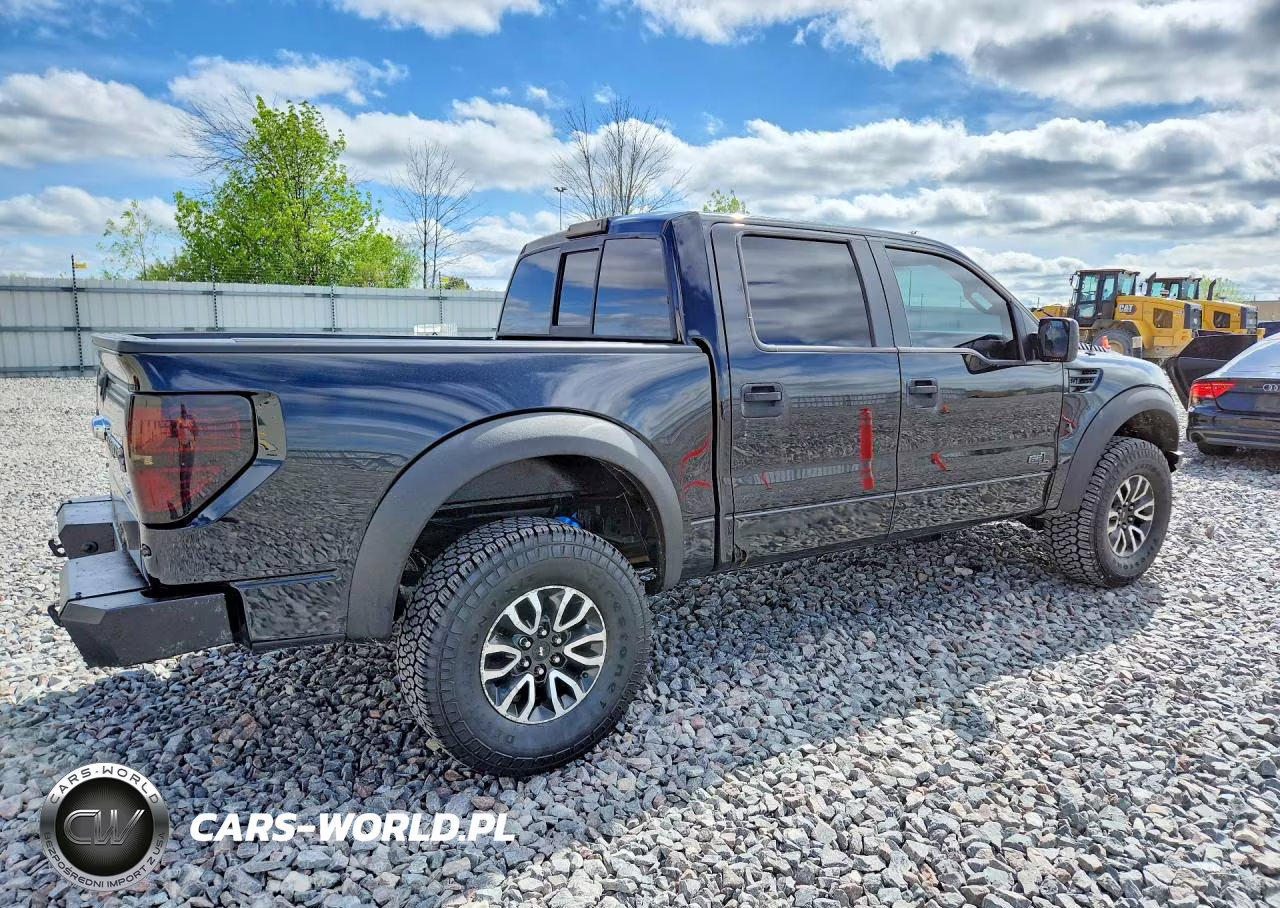 2013 Ford F150 Svt Raptor VIN:1FTFW1R6XDFA66712 - 3