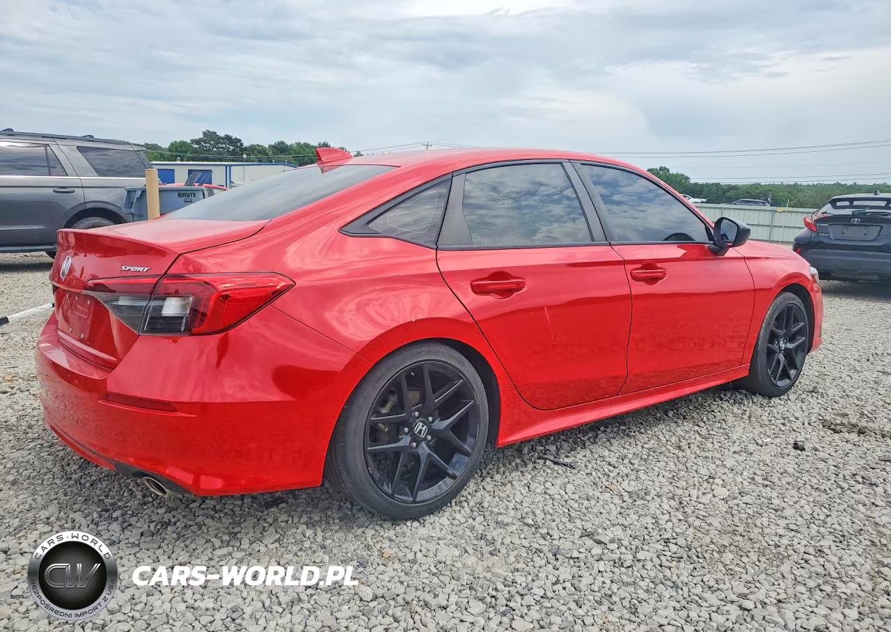 2022 Honda Civic Sport VIN:2HGFE2F56NH580532 - 3