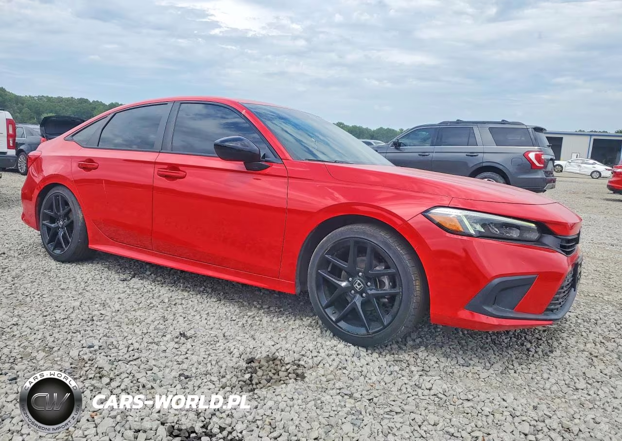 2022 Honda Civic Sport VIN:2HGFE2F56NH580532 - 4