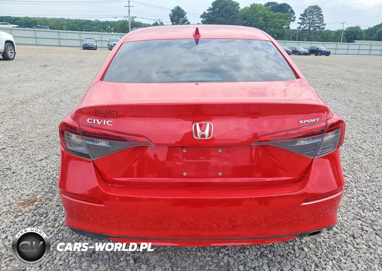 2022 Honda Civic Sport VIN:2HGFE2F56NH580532 - 6