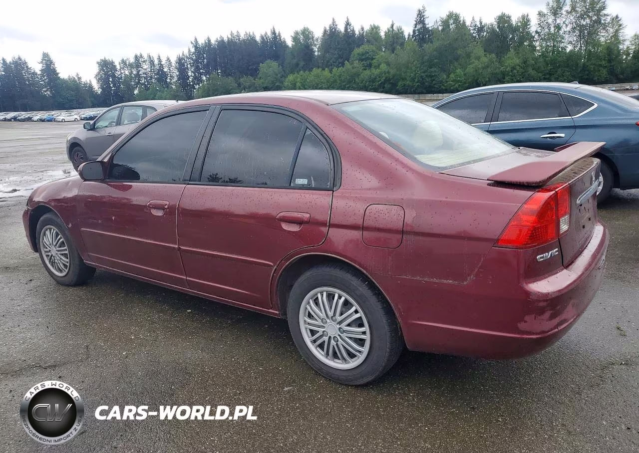 2003 Honda Civic Ex VIN:JHMES26763S001208 - 2