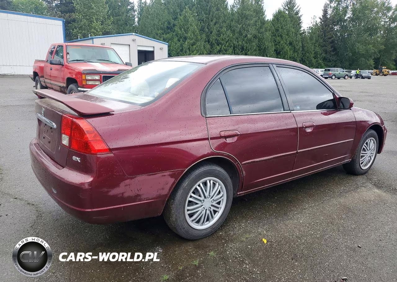 2003 Honda Civic Ex VIN:JHMES26763S001208 - 3