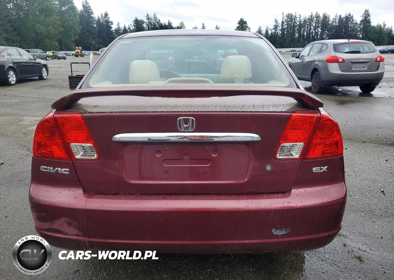 2003 Honda Civic Ex VIN:JHMES26763S001208 - 6