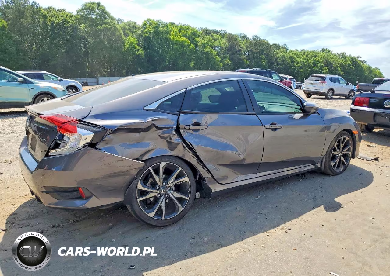 2021 Honda Civic Sport VIN:2HGFC2F89MH528407 - 3