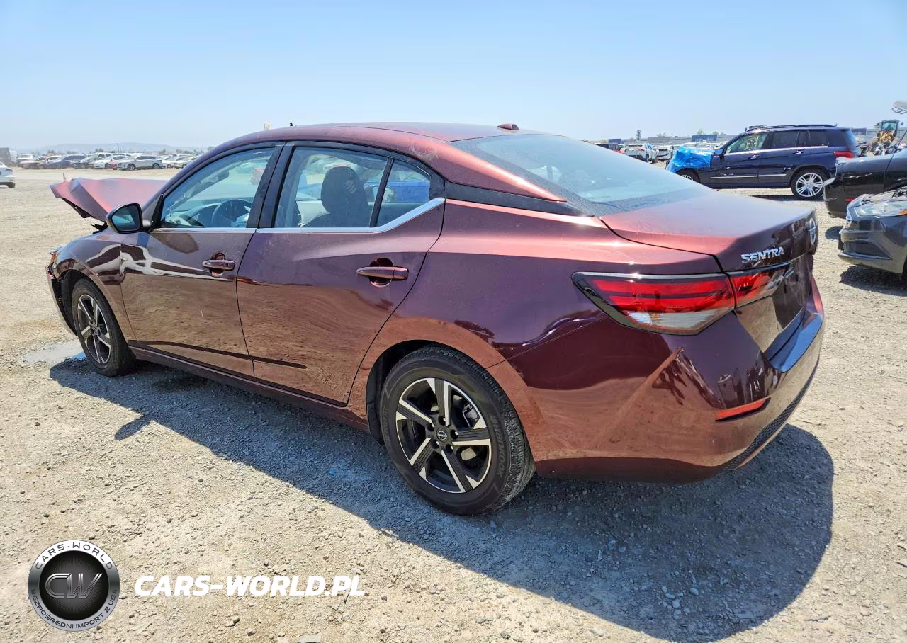 2025 Nissan Sentra Sv VIN:3N1AB8CVXSY277027 - 2