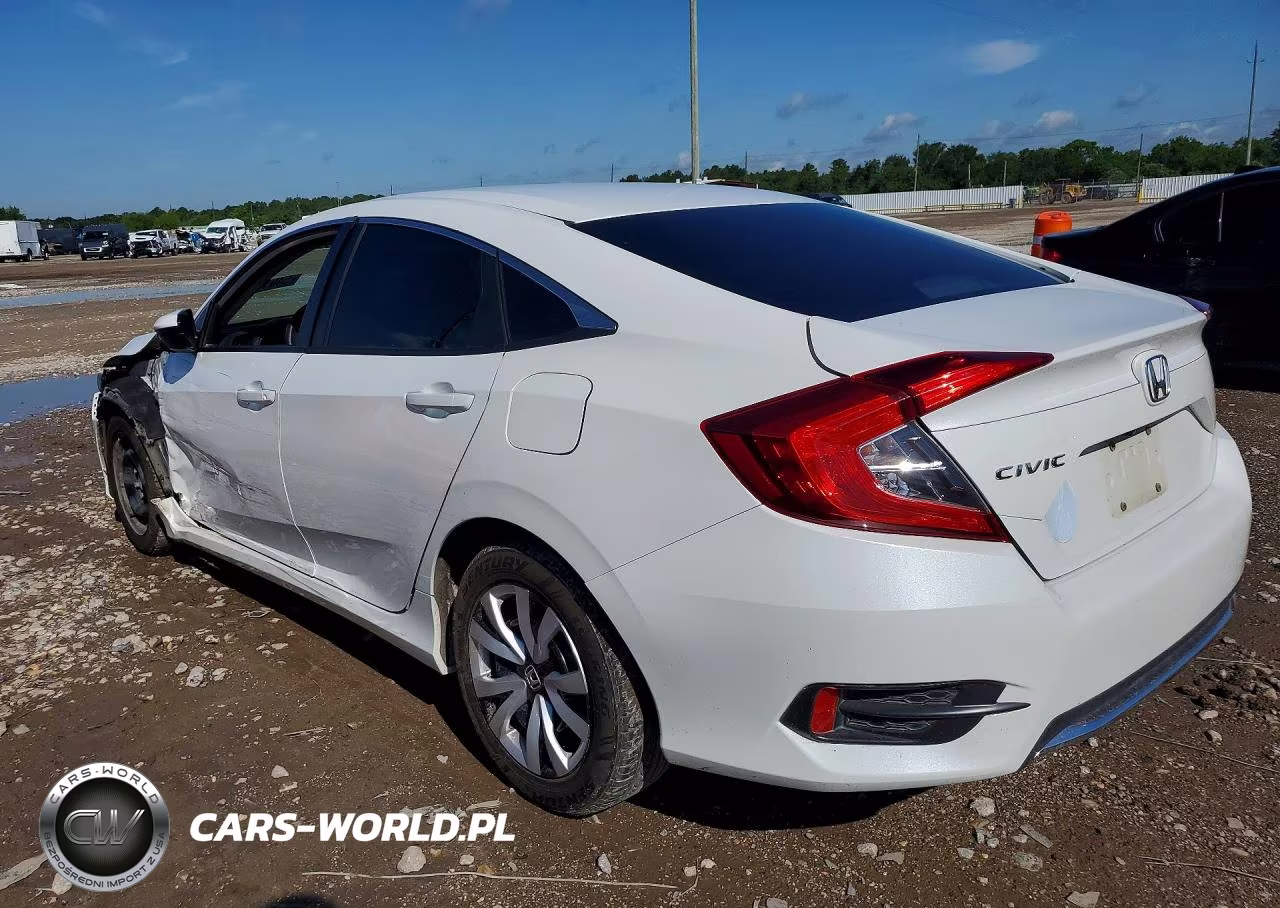 2019 Honda Civic Lx VIN:2HGFC2F61KH533015 - 2