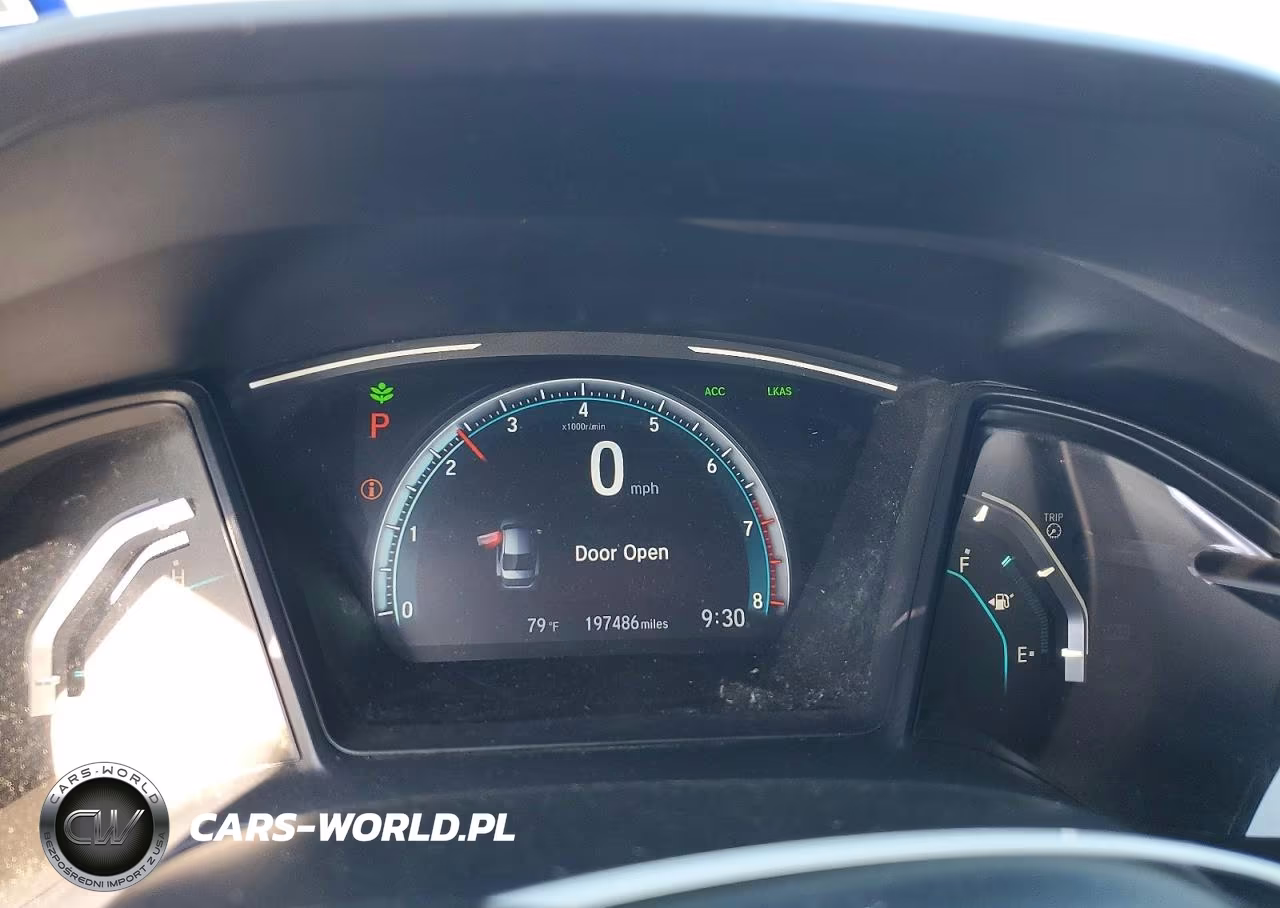 2019 Honda Civic Lx VIN:2HGFC2F61KH533015 - 9