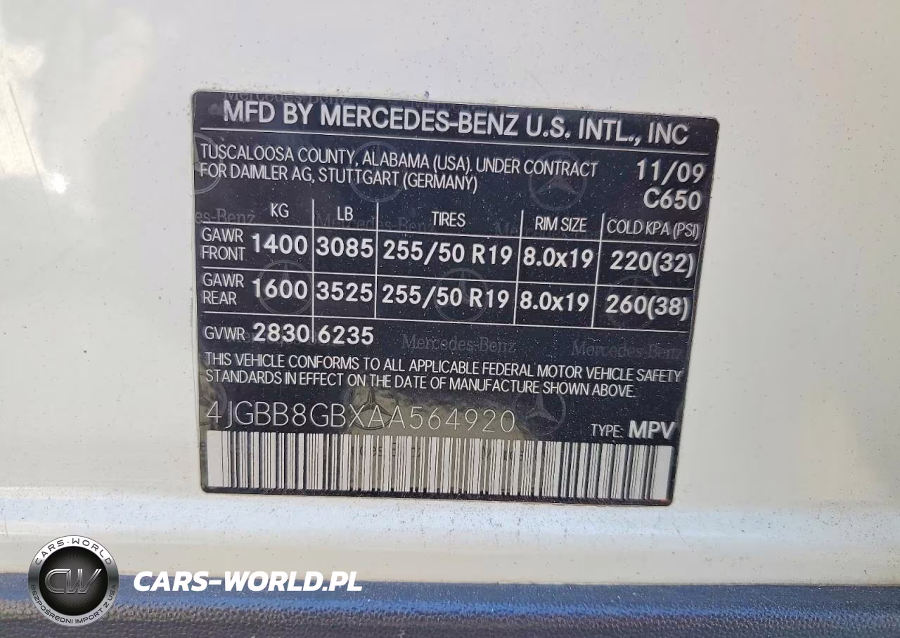 2010 Mercedes-Benz Ml 350 4Matic VIN:4JGBB8GBXAA564920 - 13