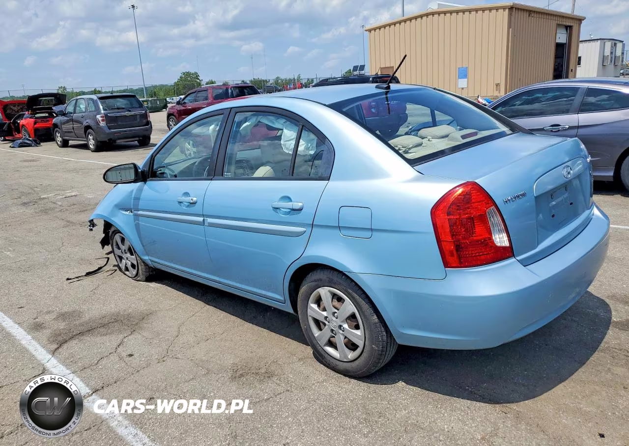 2008 Hyundai Accent Gls VIN:KMHCN46C18U242707 - 2