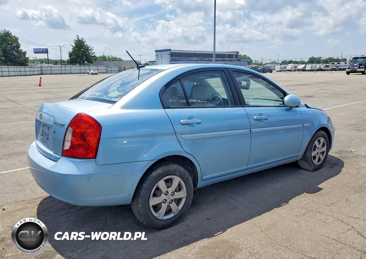 2008 Hyundai Accent Gls VIN:KMHCN46C18U242707 - 3