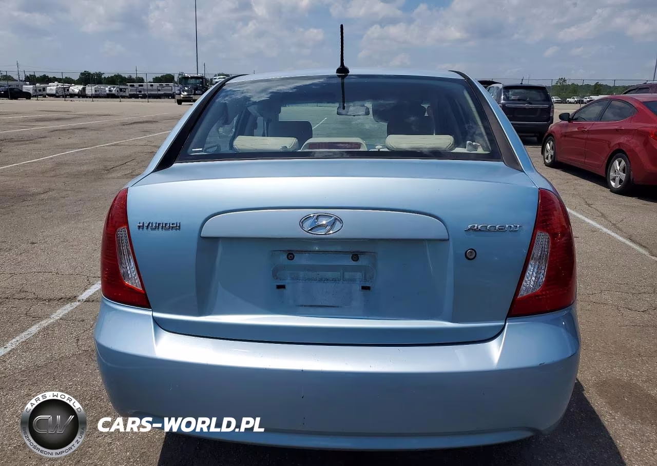 2008 Hyundai Accent Gls VIN:KMHCN46C18U242707 - 6