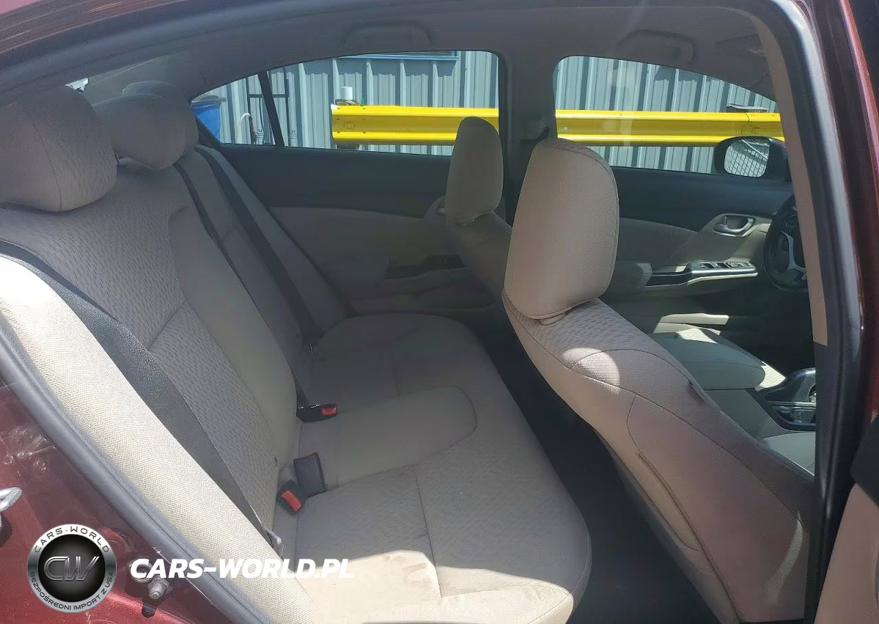 2015 Honda Civic Lx VIN:19XFB2F50FE293319 - 10