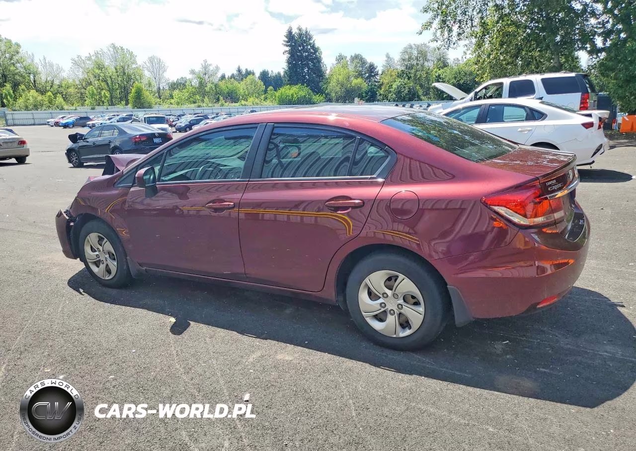 2015 Honda Civic Lx VIN:19XFB2F50FE293319 - 2