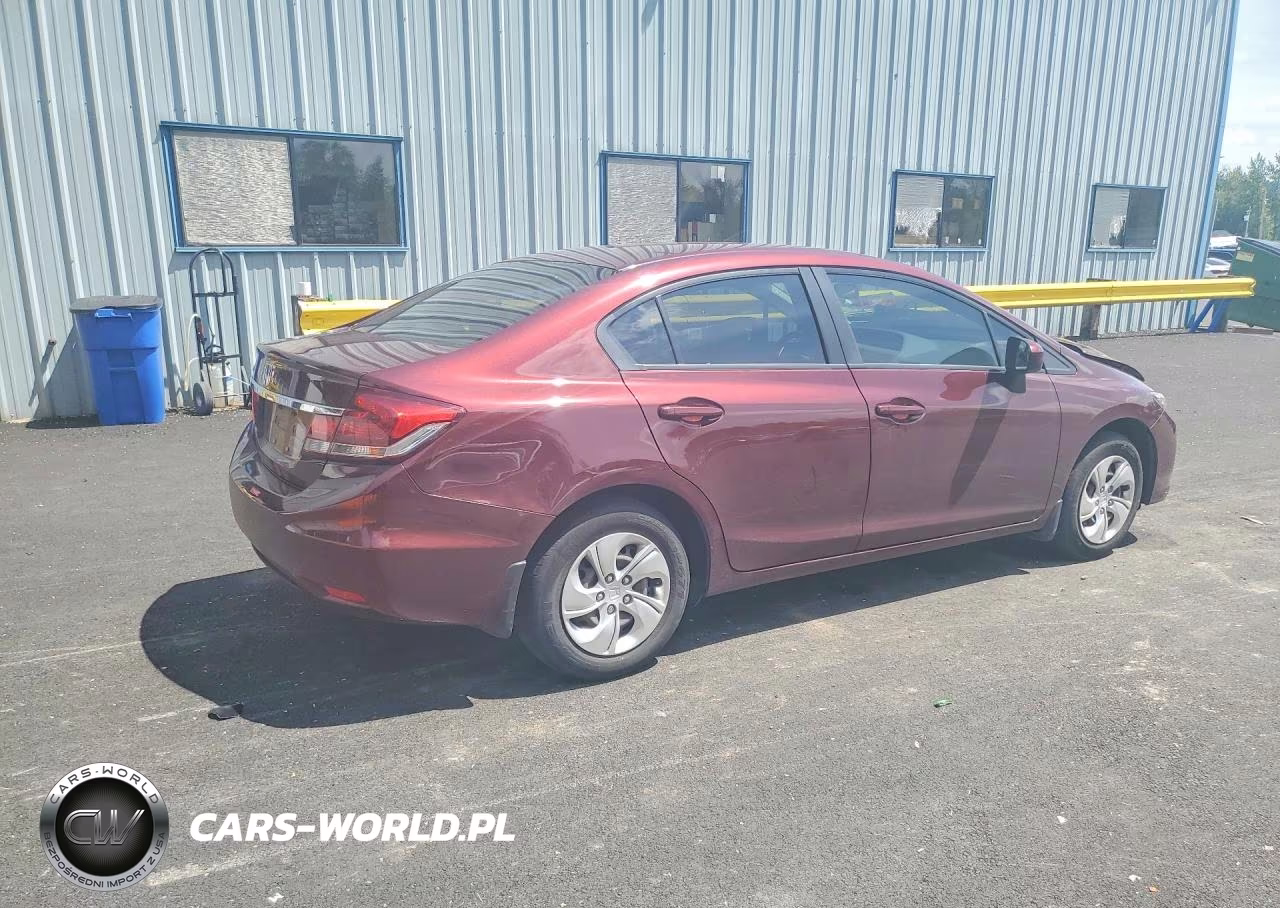 2015 Honda Civic Lx VIN:19XFB2F50FE293319 - 3