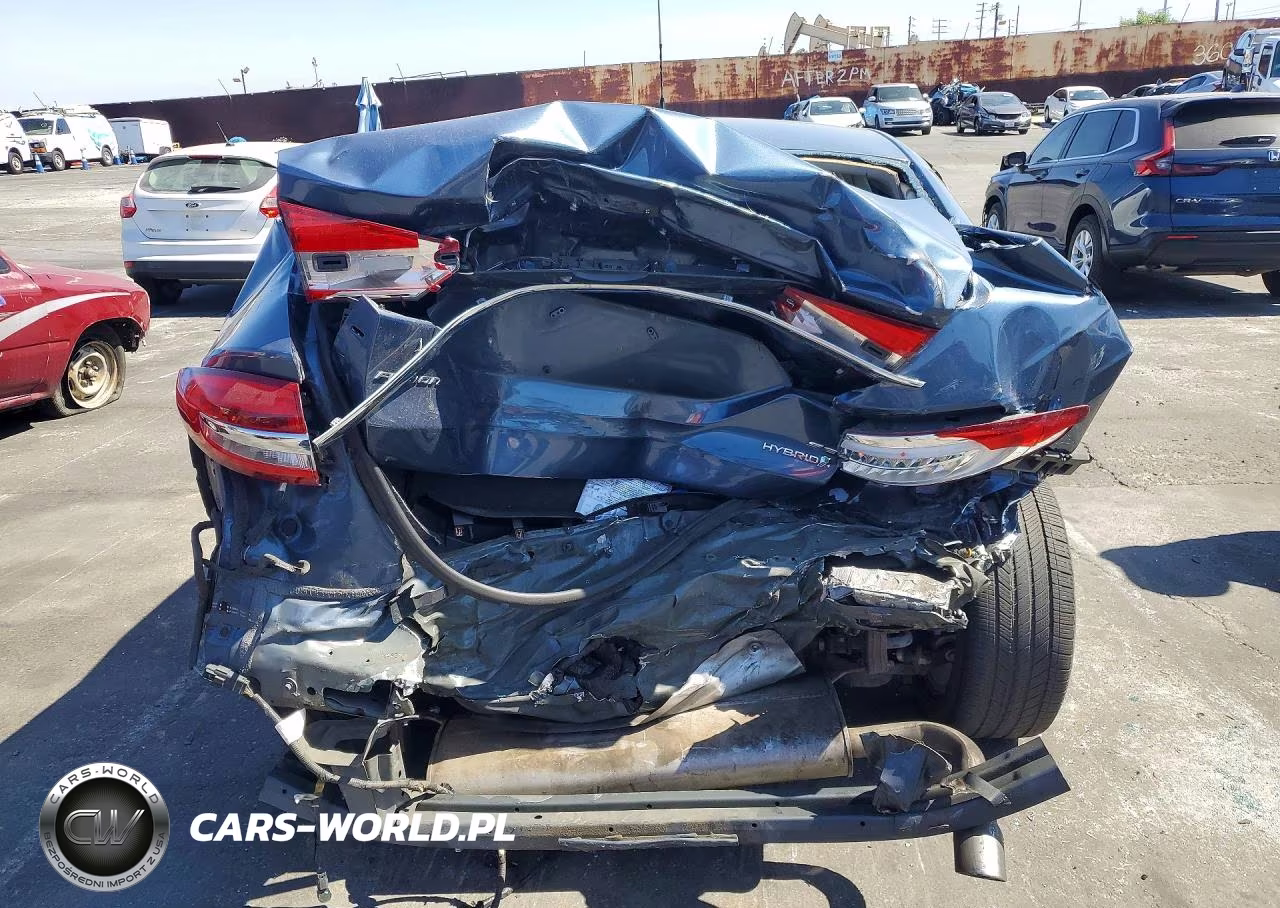 2018 Ford Fusion Se Hybrid VIN:3FA6P0LU7JR232655 - 6