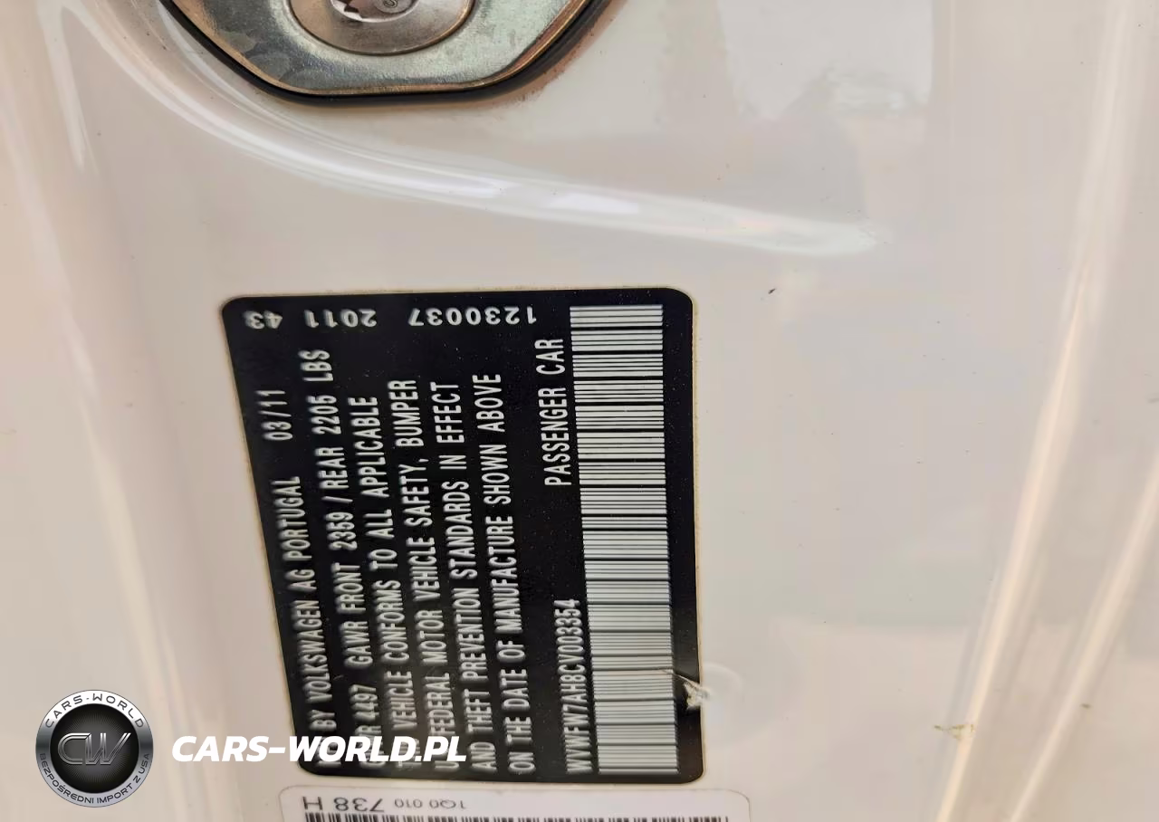 2012 Volkswagen Eos Lux VIN:WVWFW7AH8CV003354 - 12
