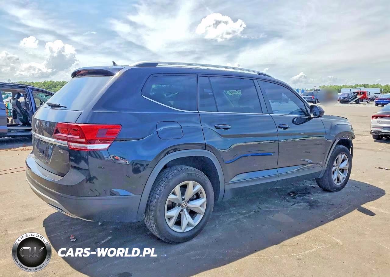 2018 Volkswagen Atlas Se VIN:1V2CR2CA7JC505616 - 3