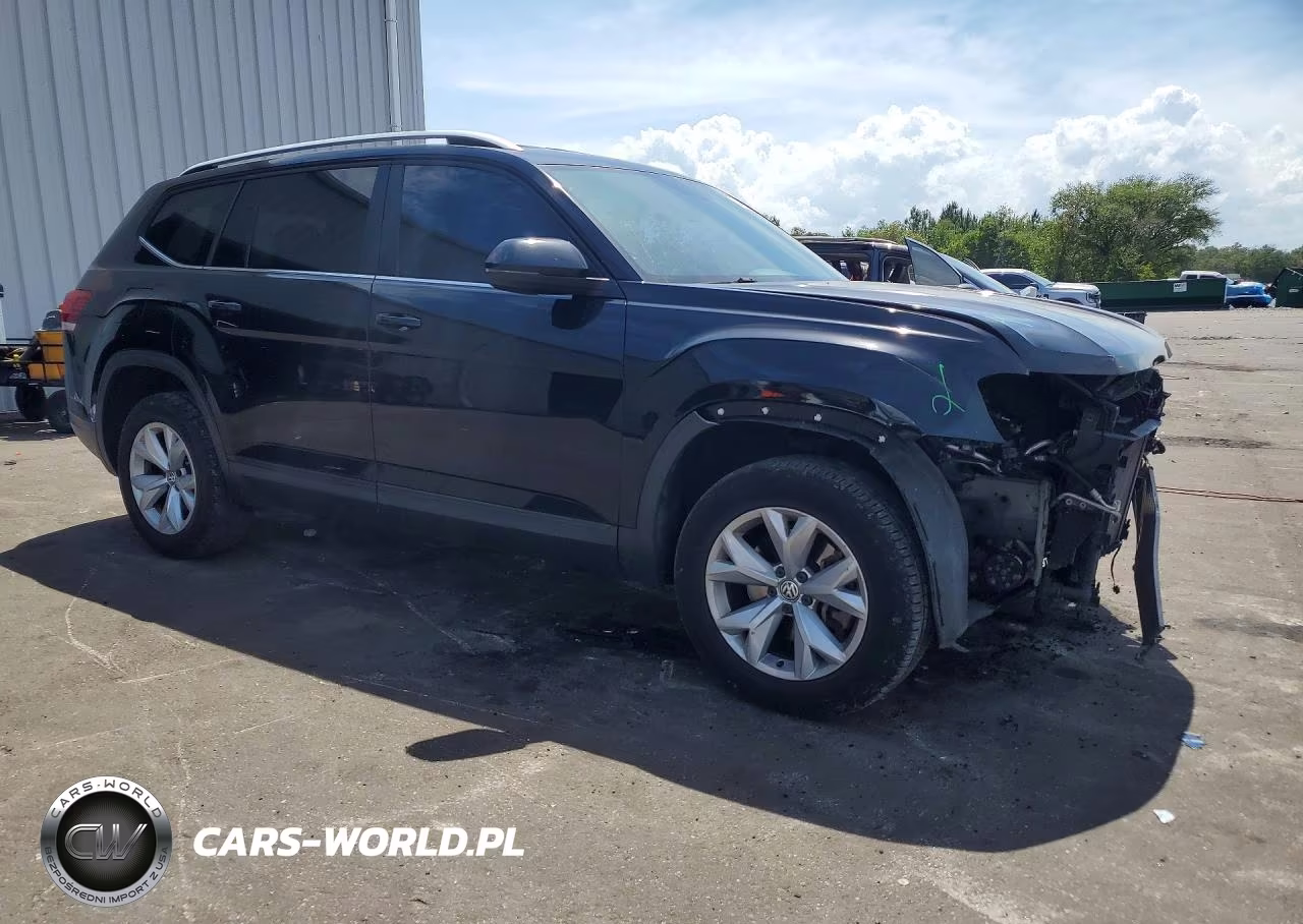 2018 Volkswagen Atlas Se VIN:1V2CR2CA7JC505616 - 4