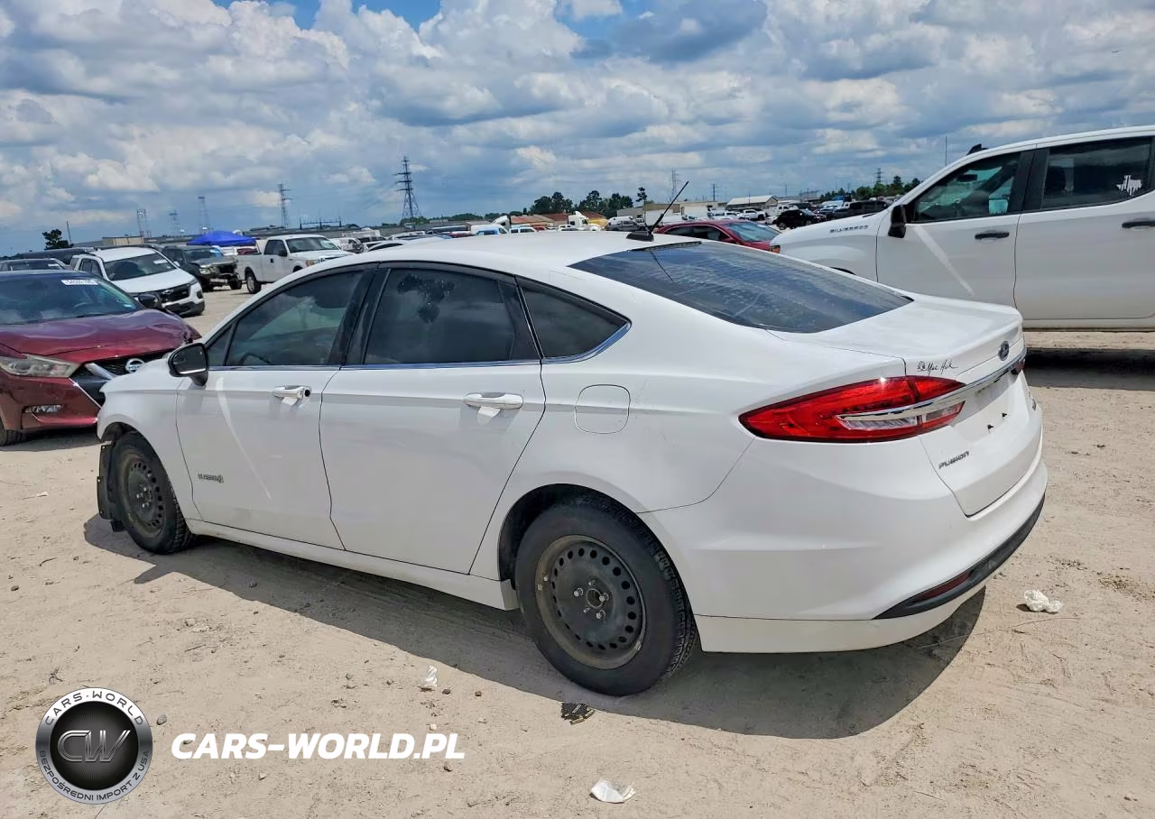 2018 Ford Fusion Se Hybrid VIN:3FA6P0LU0JR188126 - 2