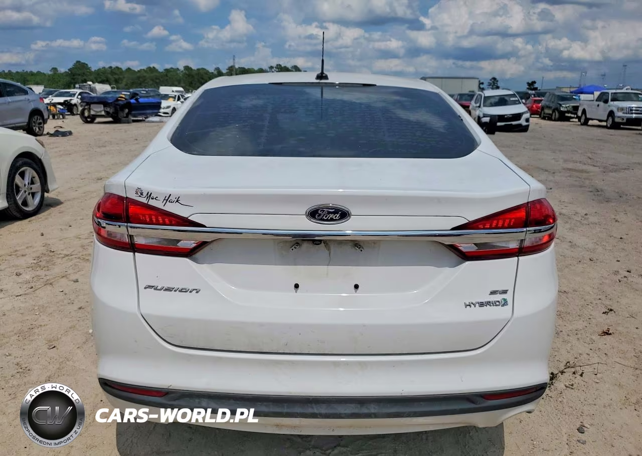2018 Ford Fusion Se Hybrid VIN:3FA6P0LU0JR188126 - 6