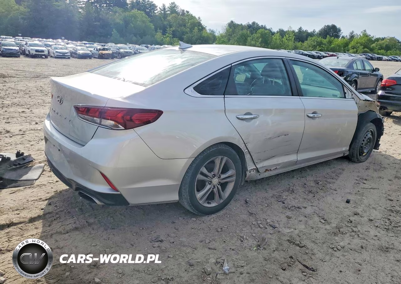 2018 Hyundai Sonata Sel VIN:5NPE34AF5JH677315 - 3