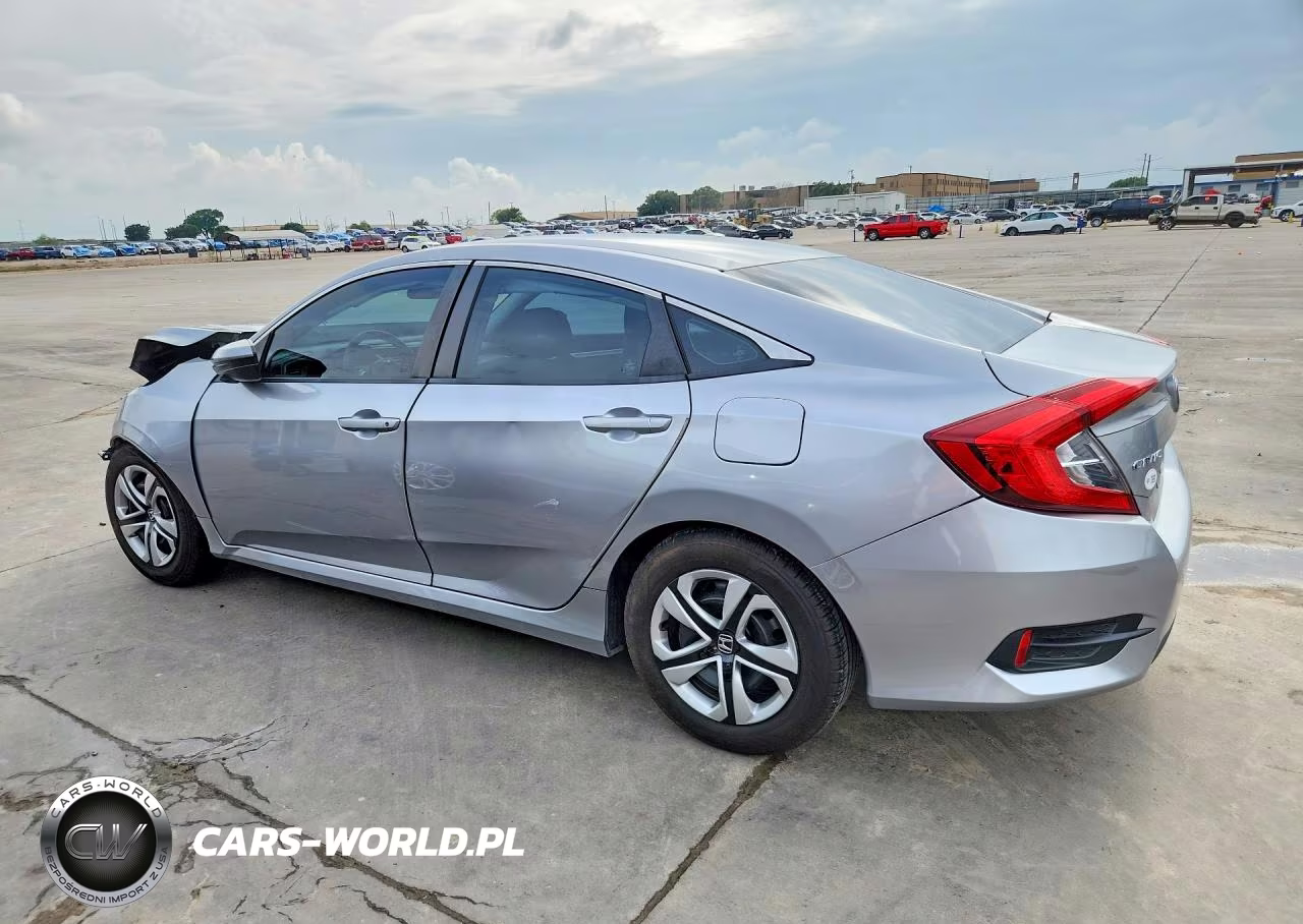 2017 Honda Civic Lx VIN:19XFC2F50HE027931 - 2